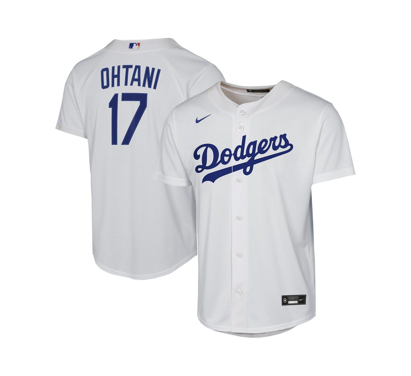Детская джерси Nike Shohei Ohtani White Los Angeles Dodgers Home Replica Player