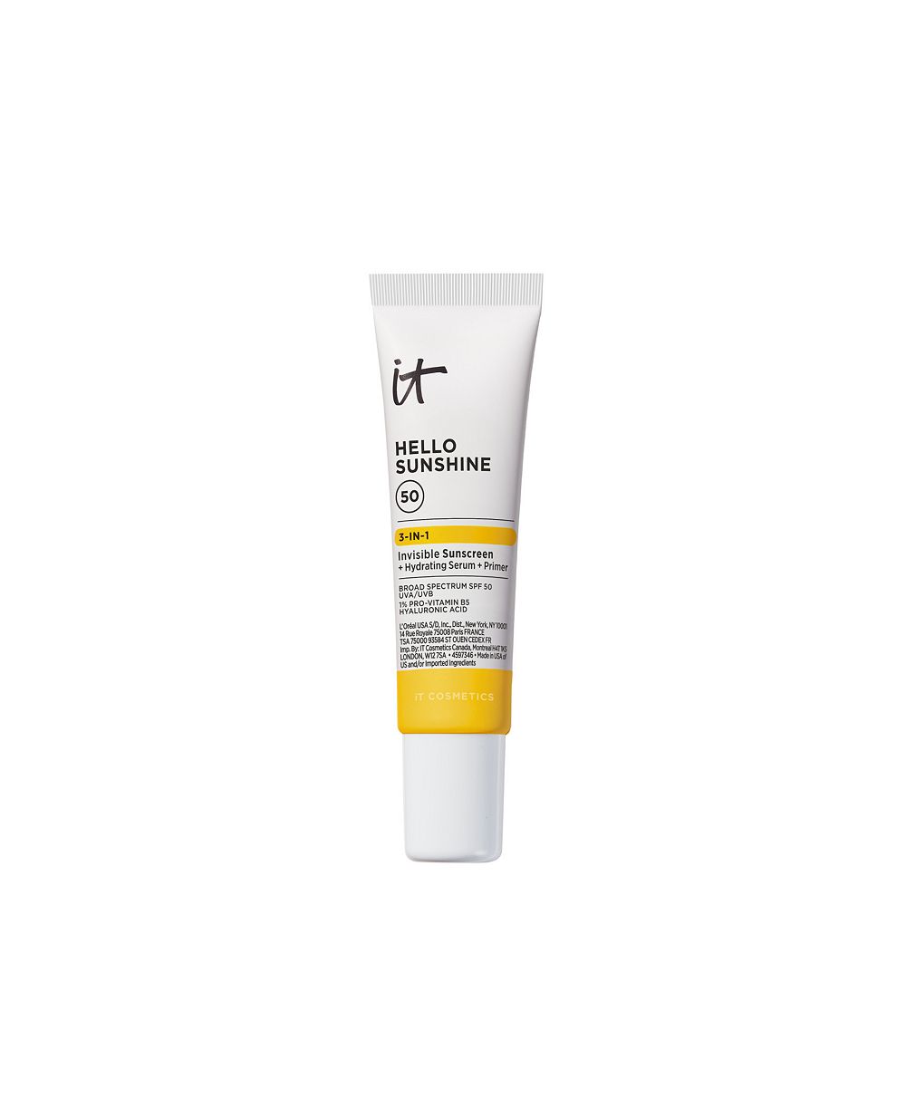 Невидимый солнцезащитный крем для лица IT Cosmetics Hello Sunshine SPF 50 — дорожный формат