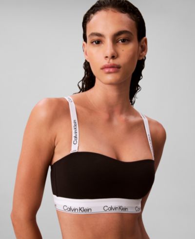 Женский топ-бра Calvin Klein Icon Cotton Bandeau QF8497