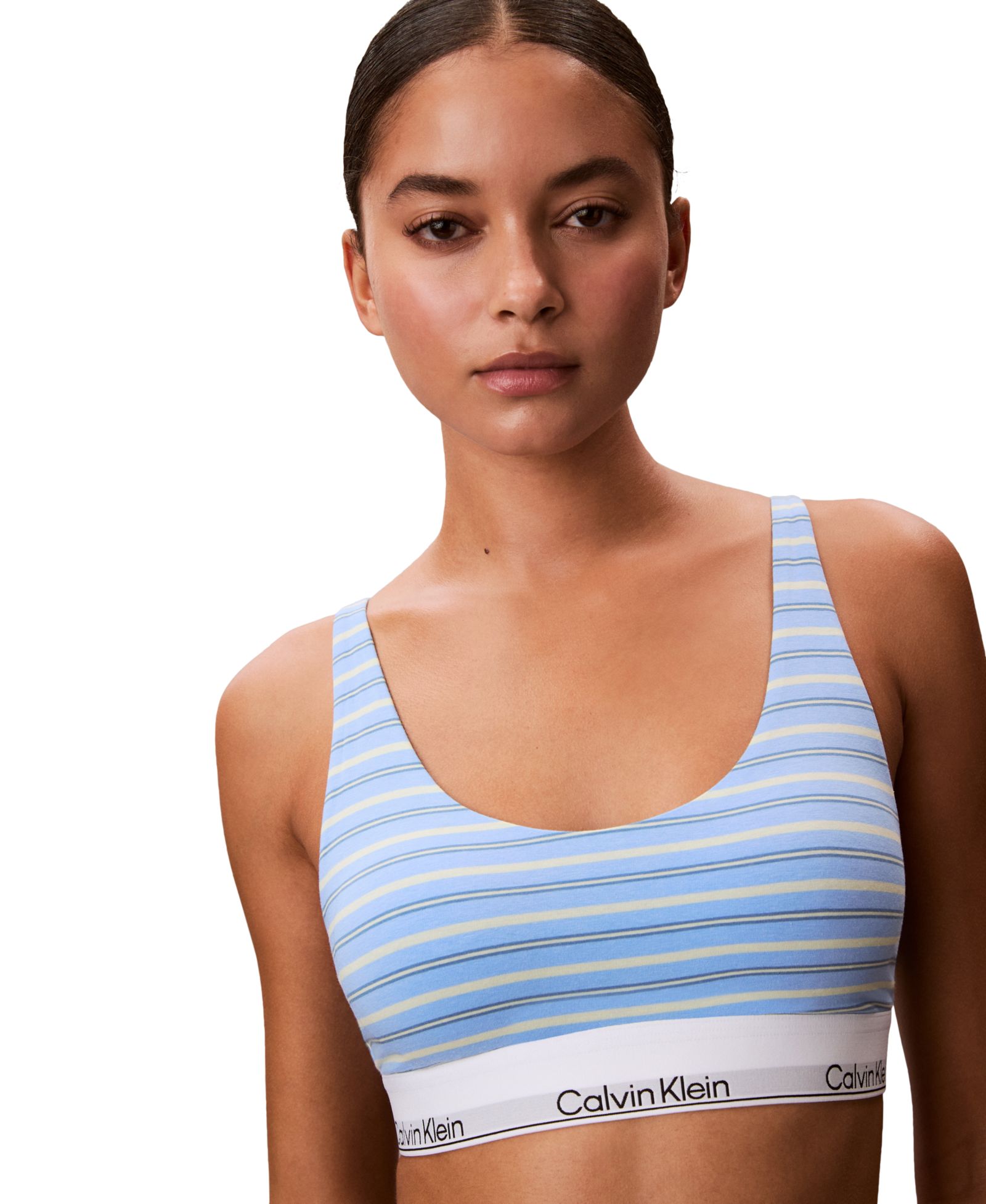 Calvin Klein Women's Icon Cotton Flexible-Fit Full-Coverage Bralette QF8503