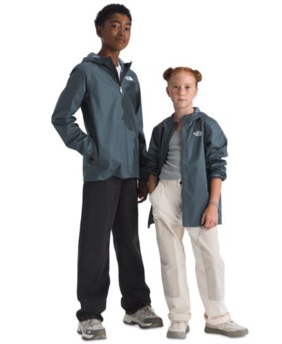 The North Face Boys' and Girls' 7-20 Hooded Rain Jacket