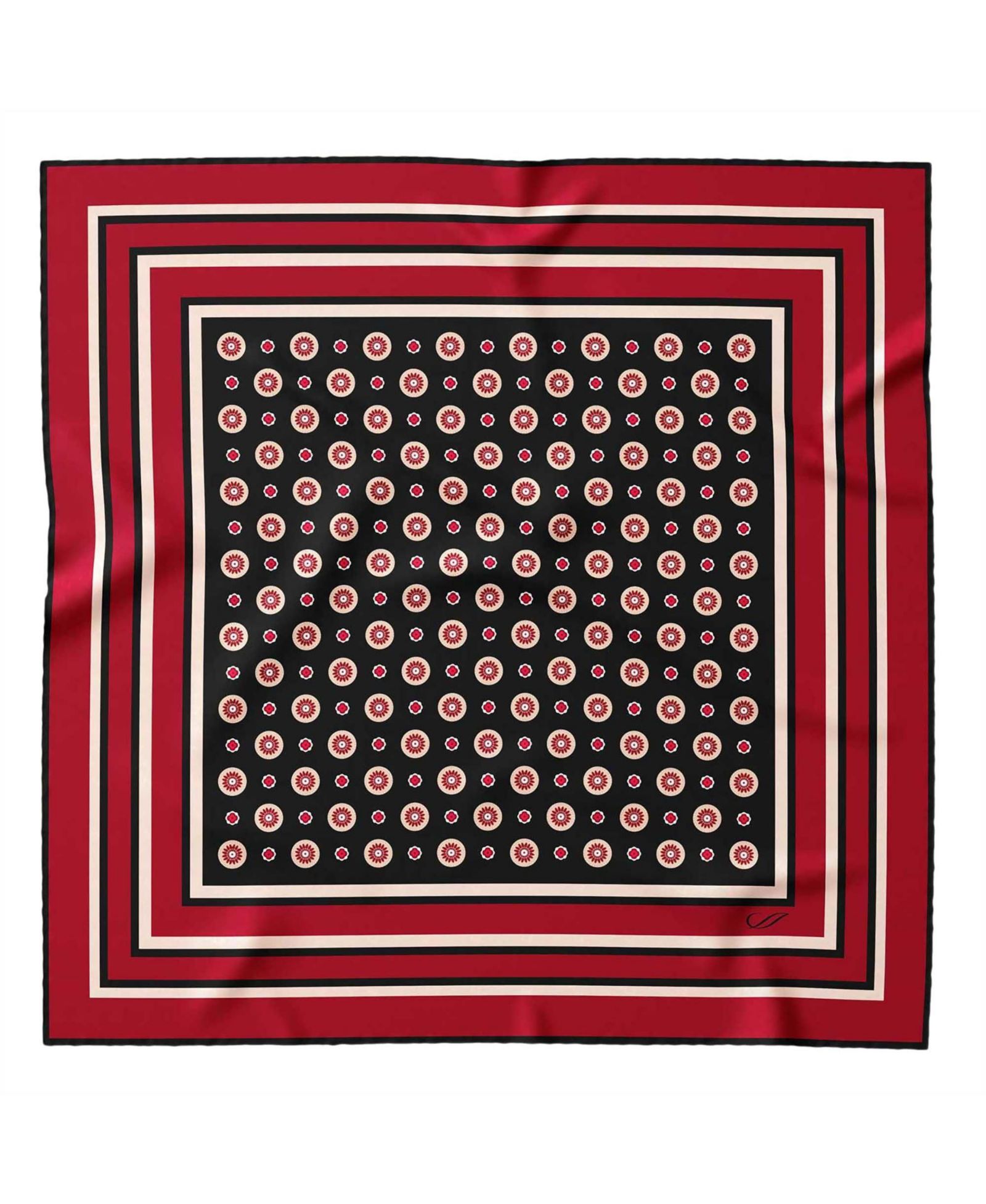 Elizabetta Men's Pantera - Silk Pocket Square for Men