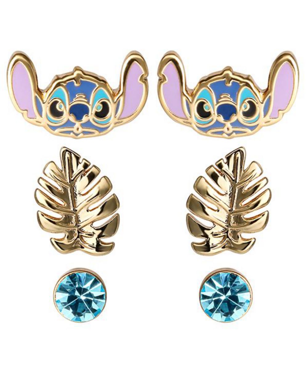 Набор серег Disney Lilo and Stitch 3 Piece