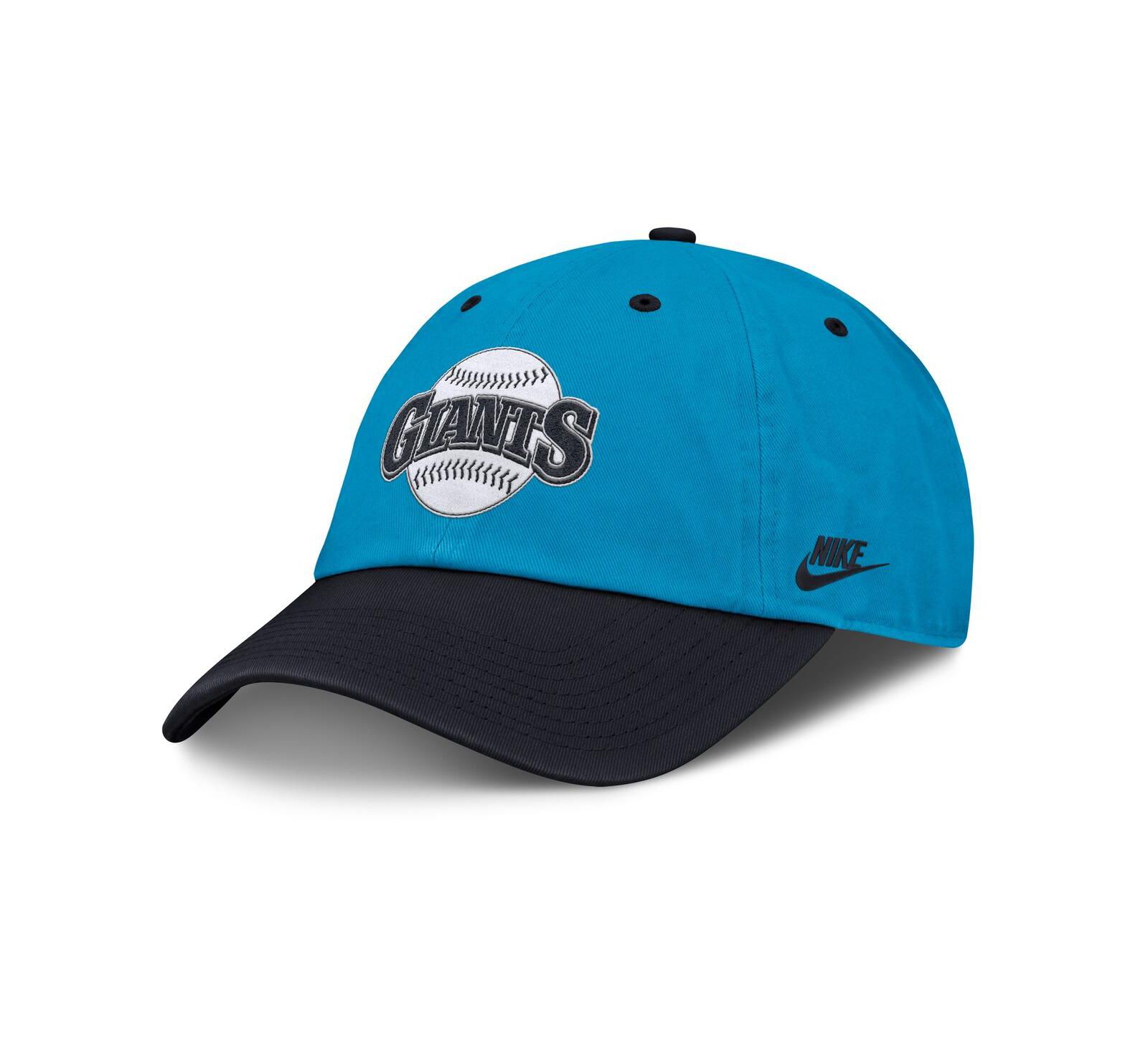 Nike Men's Blue/Navy San Francisco Giants Neon 90s Club Adjustable Hat