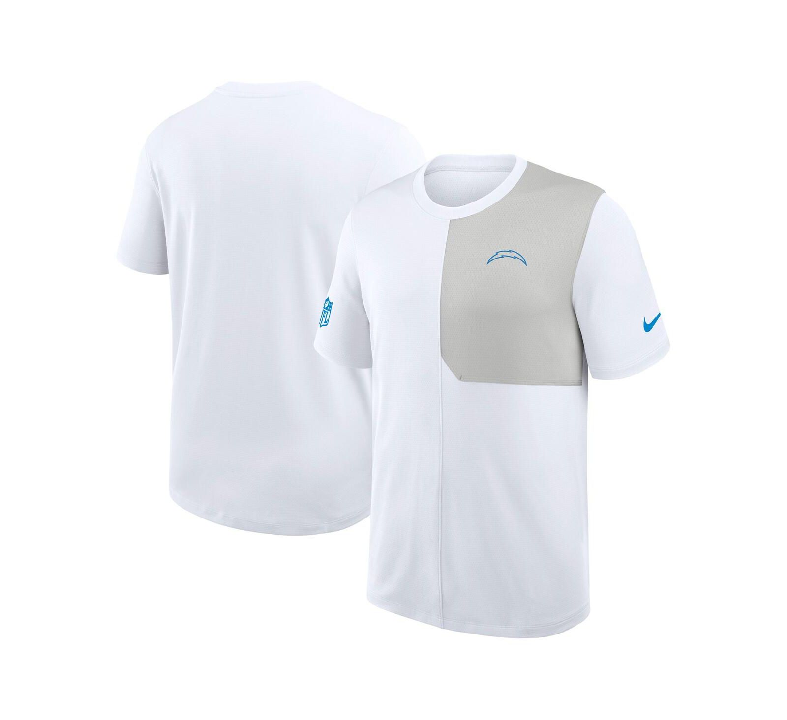 Мужская рубашка Nike Los Angeles Chargers Sideline UV Performance