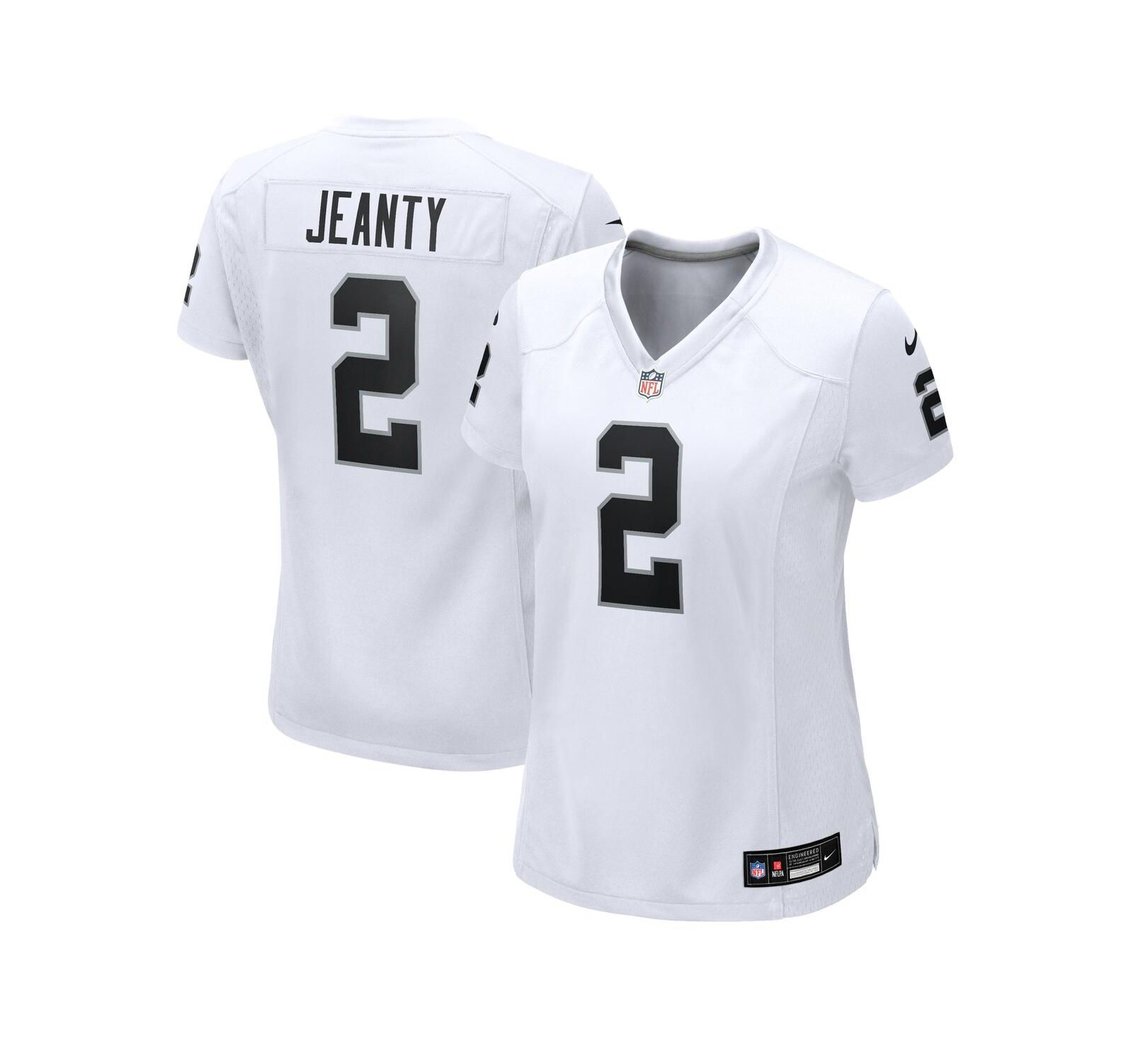 Nike Женская джерси Las Vegas Raiders Ashton Jeanty White