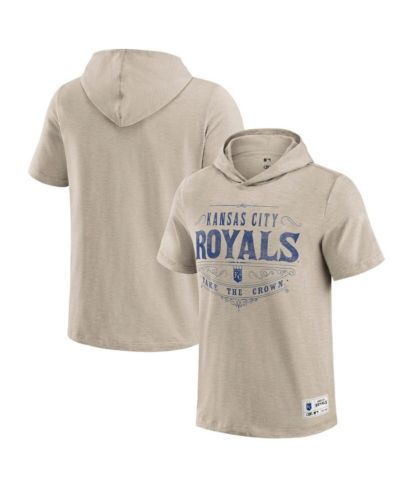 Футболка Darius Rucker Collection by Fanatics Men's Tan Kansas City Royals с капюшоном, Мужской