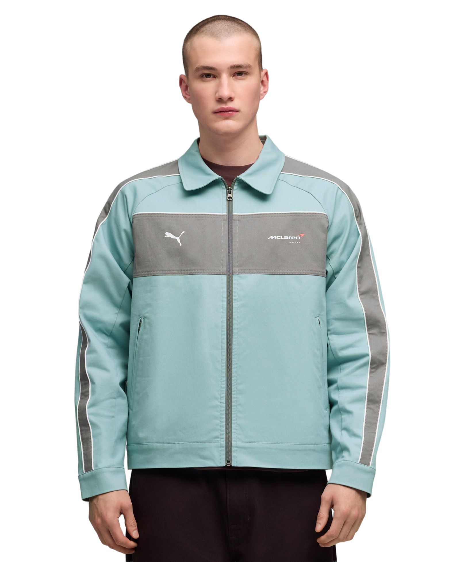Puma Men's Mclaren T7 Regular-Fit Jacket