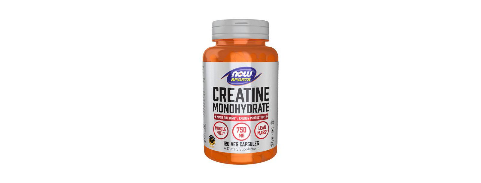 Креатин моногидрат Now Foods, 750 mg, 120 Caps