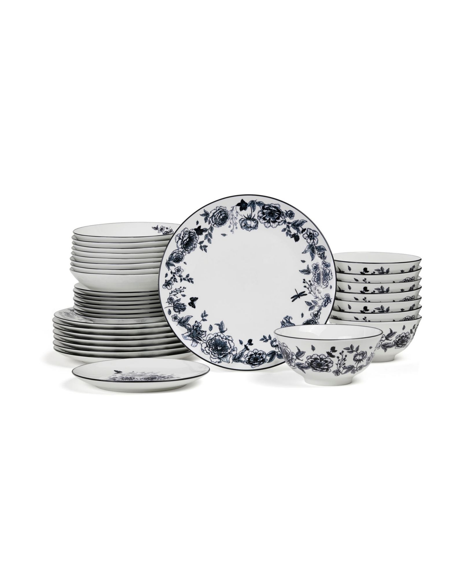 Stone Lain Esme 32 Pc. Dinnerware Set, Service for 8