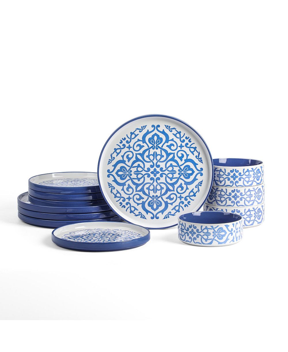 Stone Lain Набор столовой Tropea, 12 Pc., на 4 персоны