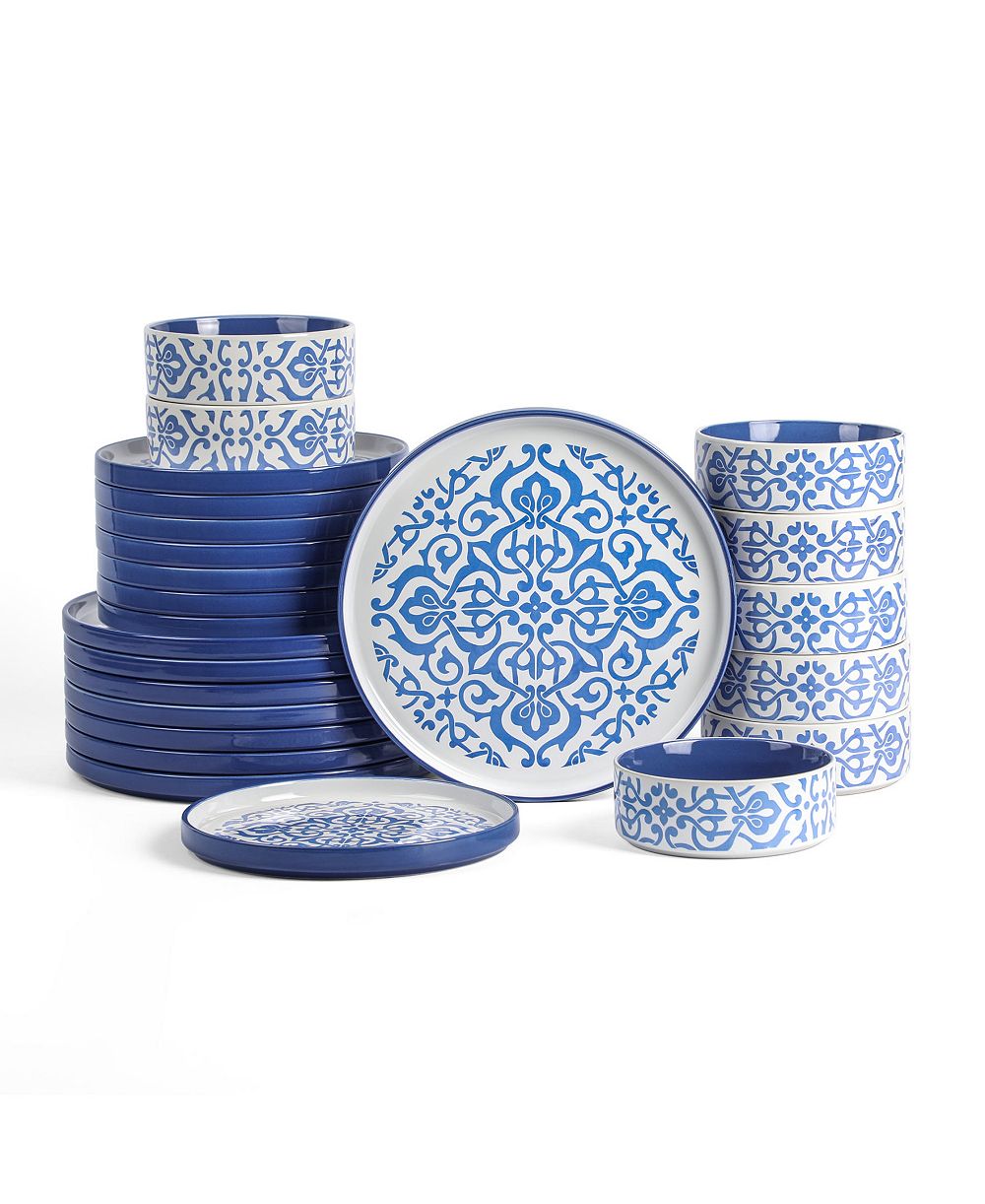 Stone Lain Tropea 24 Pc. Dinnerware Set, Service for 8