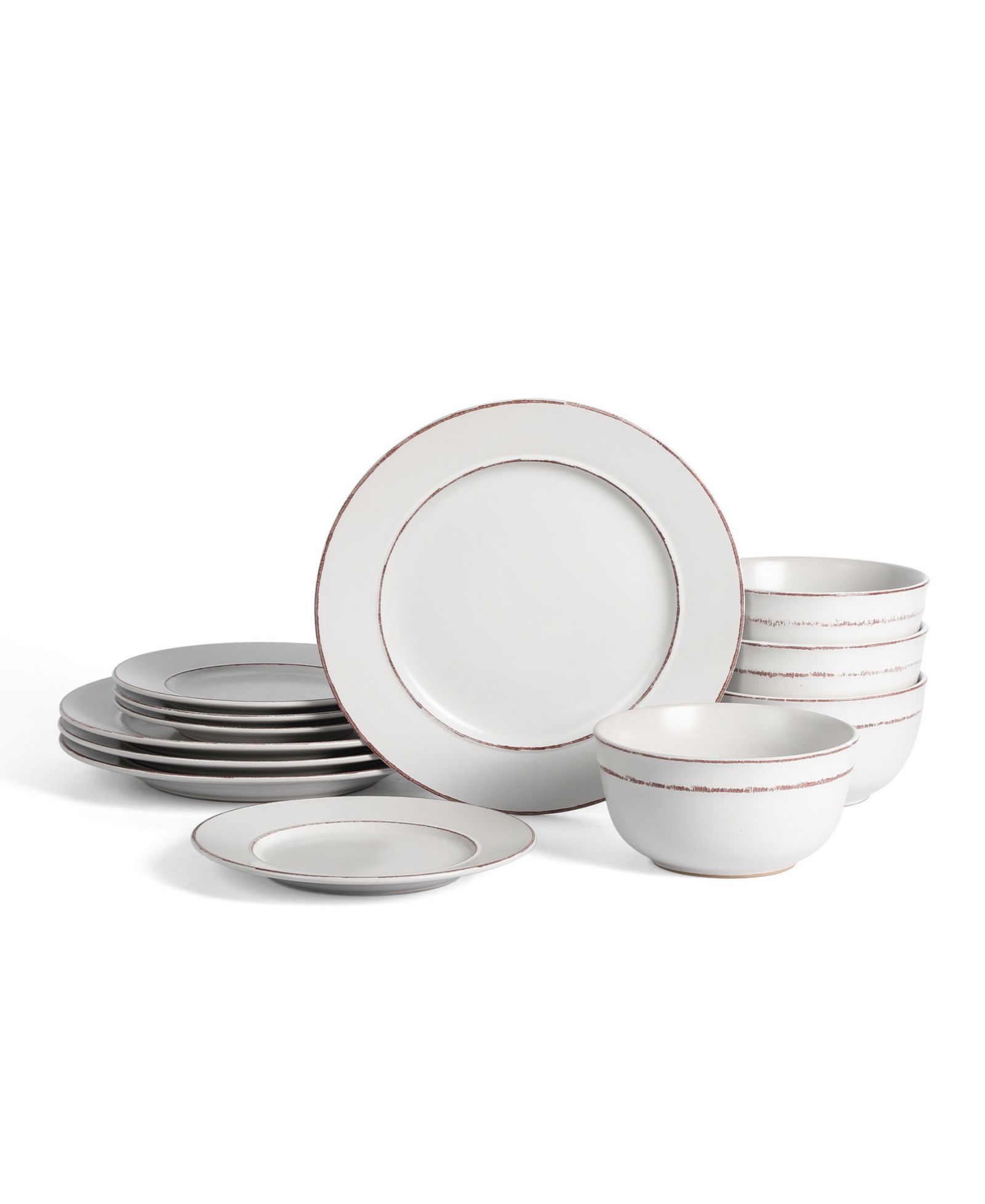 Earth & Clay Hazel 12 Pc. Dinnerware Set, Service for 4