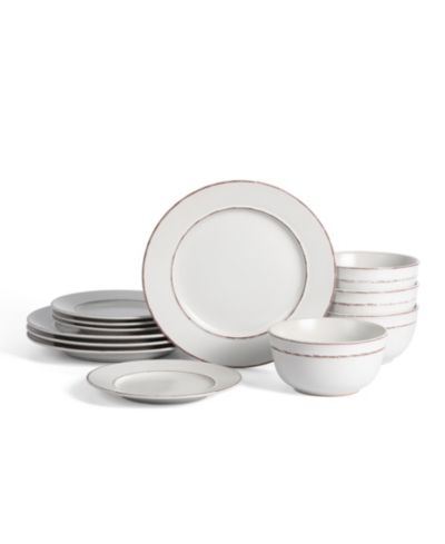 Earth & Clay Hazel 12 Pc. Dinnerware Set, Service for 4