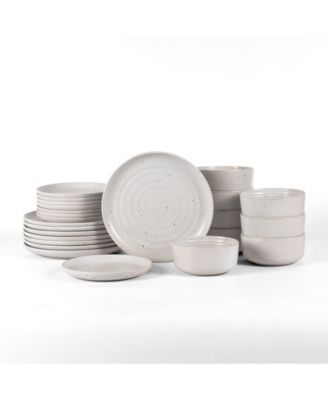 Earth & Clay Ion 24 Pc. Dinnerware Set, Service for 8