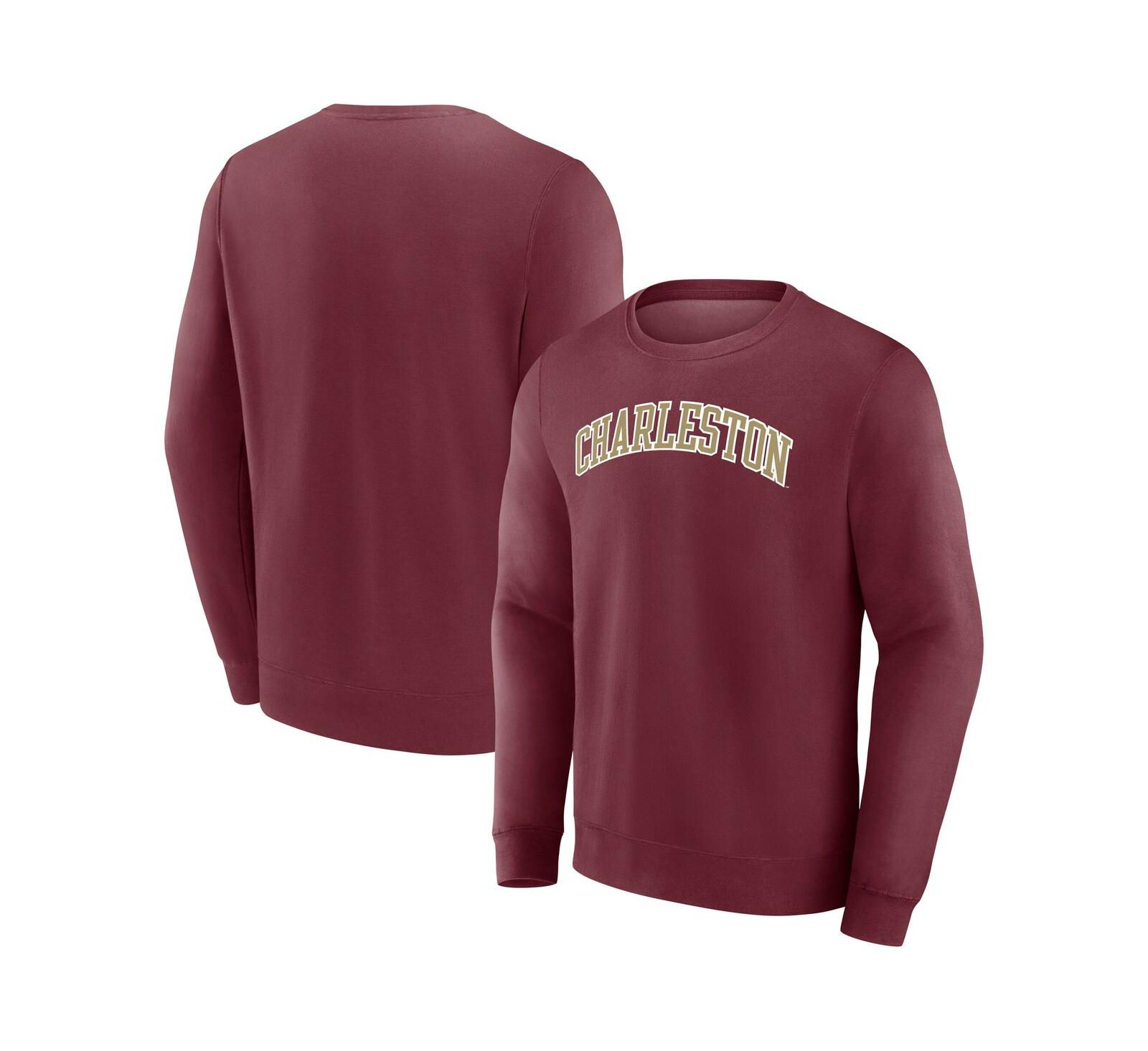 Свитшот Fanatics Maroon Charleston Cougars для мужчин