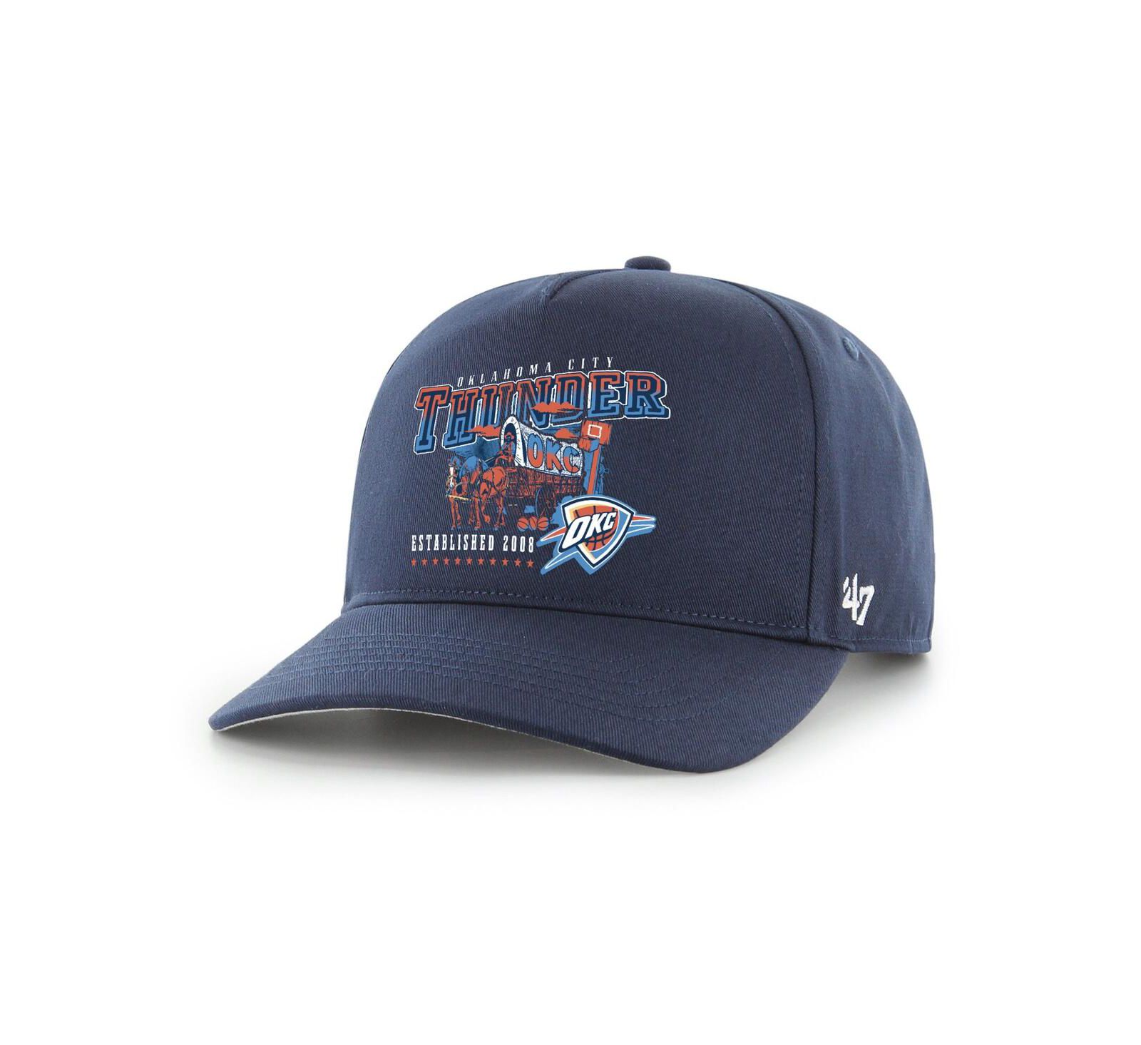 '47 Brand Мужская кепка Hitch Adjustable Navy Oklahoma City Thunder