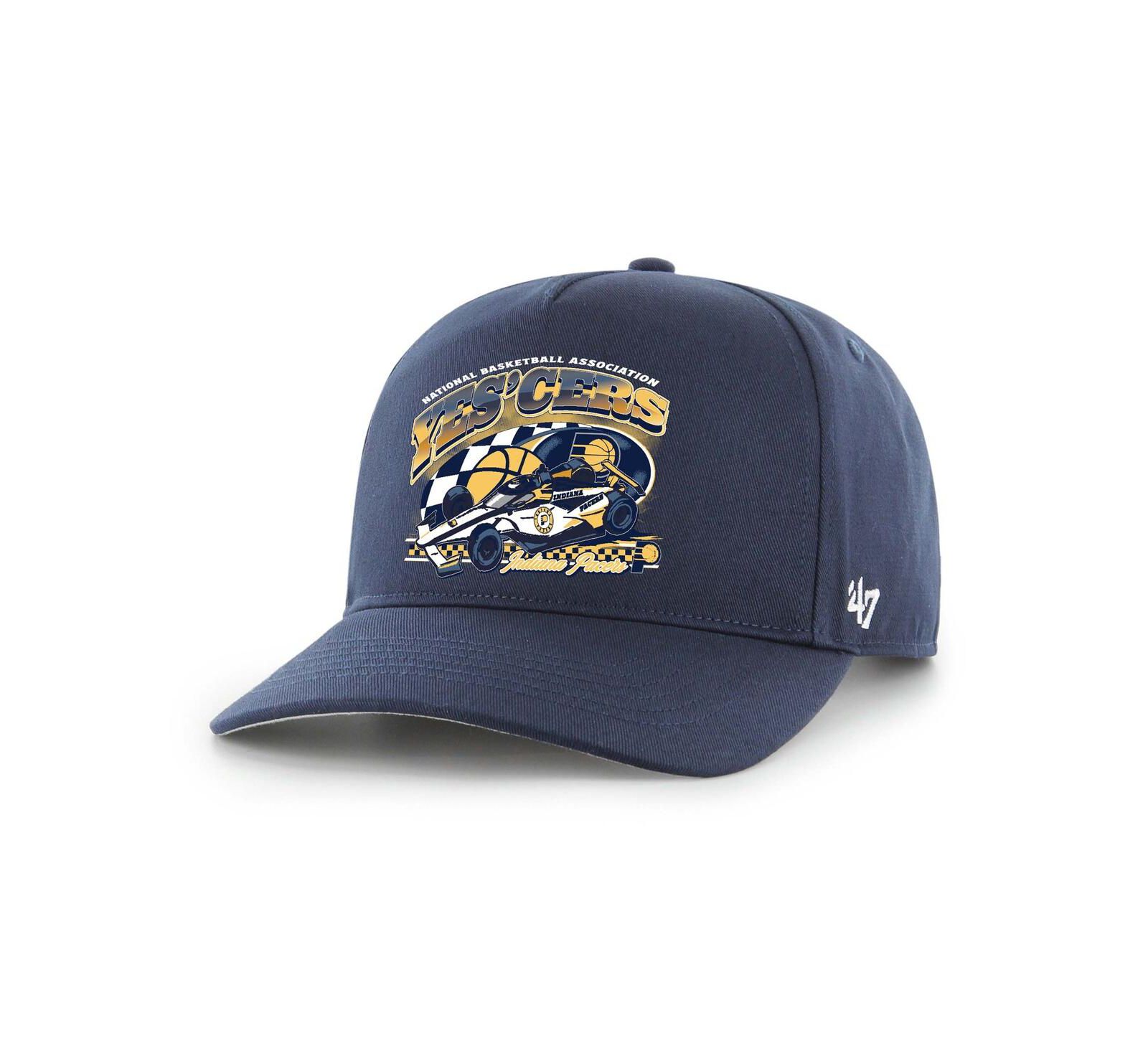 Мужская кепка '47 Brand Navy Indiana Pacers Solid Hitch Adjustable