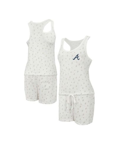 Concepts Sport Женский ромпер Atlanta Braves Gardner Hacci Knit Cream