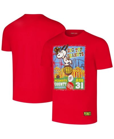 Мужская футболка Freeze Max Peanuts Circus красная