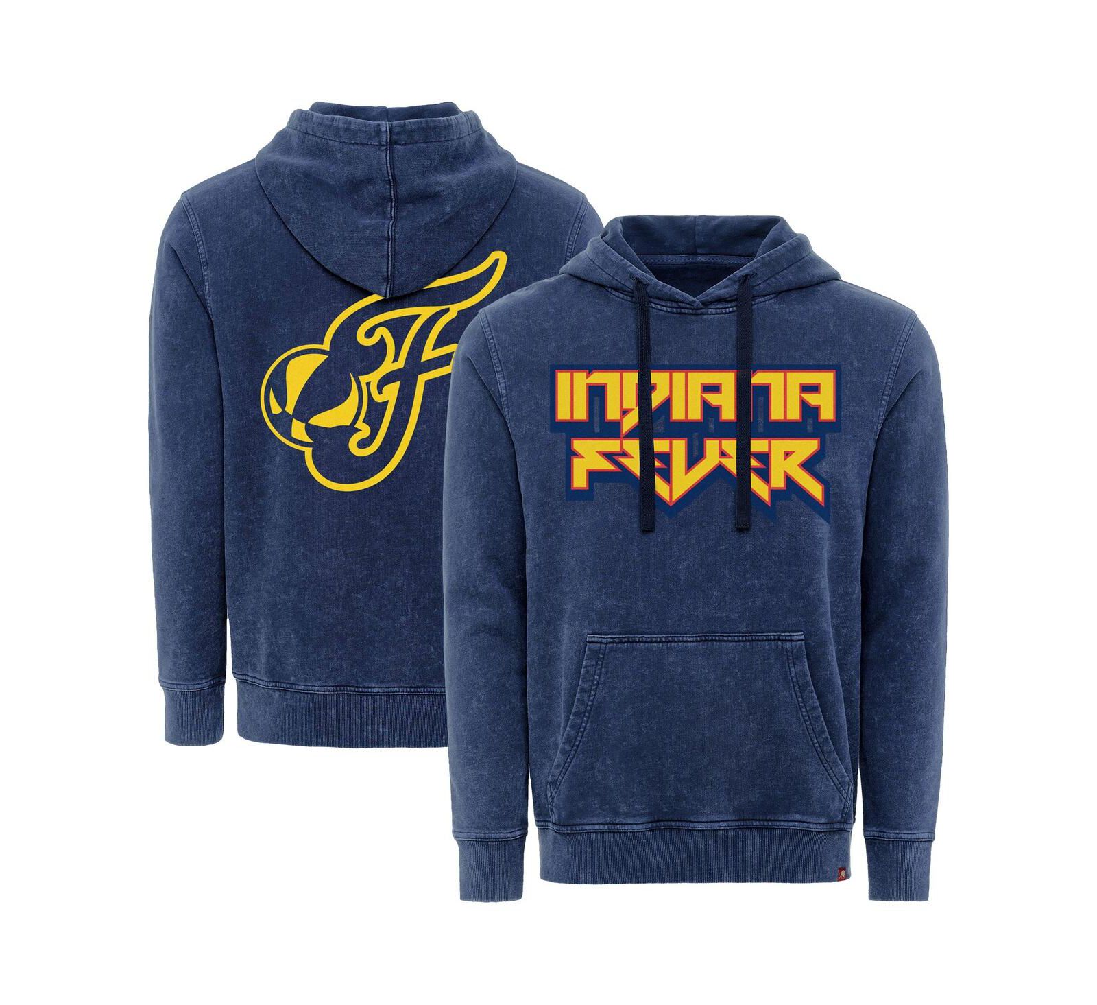 Худи Sportiqe Jimi Mineral Wash из коллекции Rock Roll, мужское и женское, цвет Navy