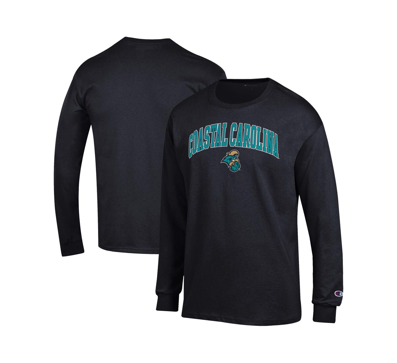 Champion Мужская футболка с длинным рукавом Coastal Carolina Chanticleers