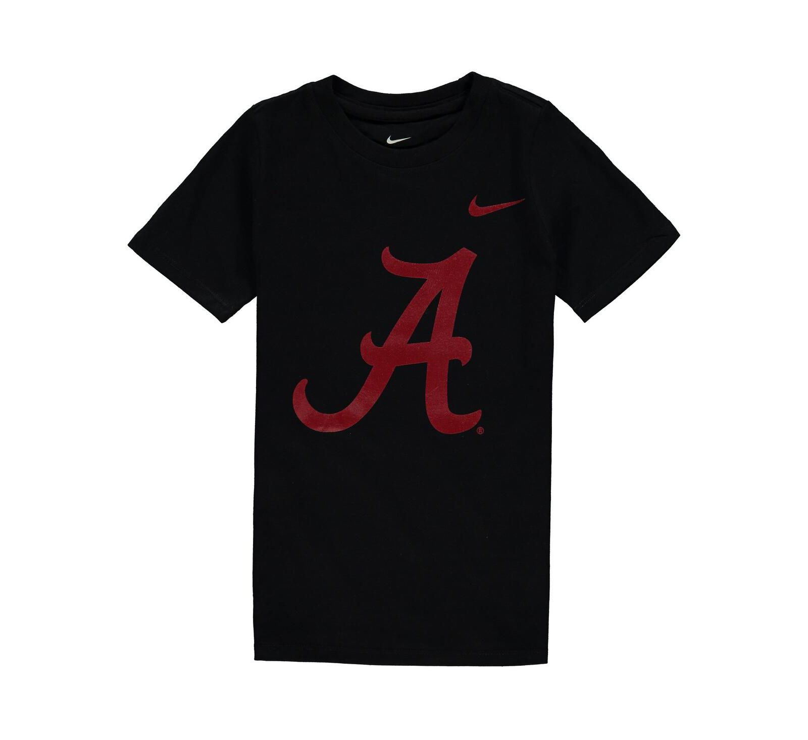 Nike футболка для дошкольников Black Alabama Crimson Tide Logo