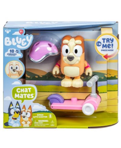 Фигурка Bluey Chat Mates Bingo Scooter