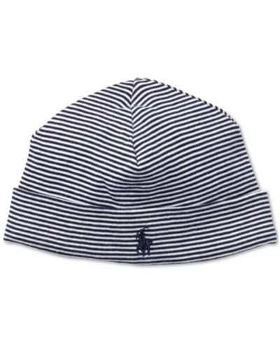 Детская шапка Polo Ralph Lauren Baby Boys Striped Soft Cotton