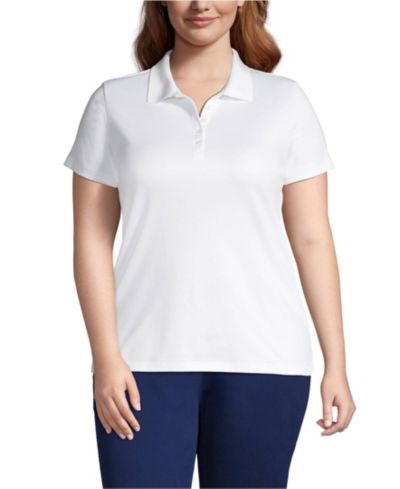 Lands' End Plus Size Supima Cotton Polo Shirt
