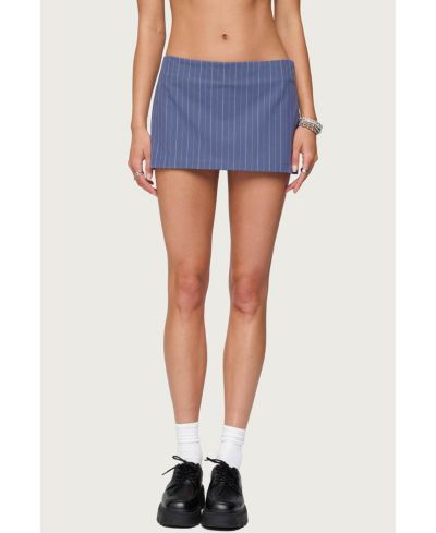 Женская мини-юбка Edikted Frankey Pinstripe Skort