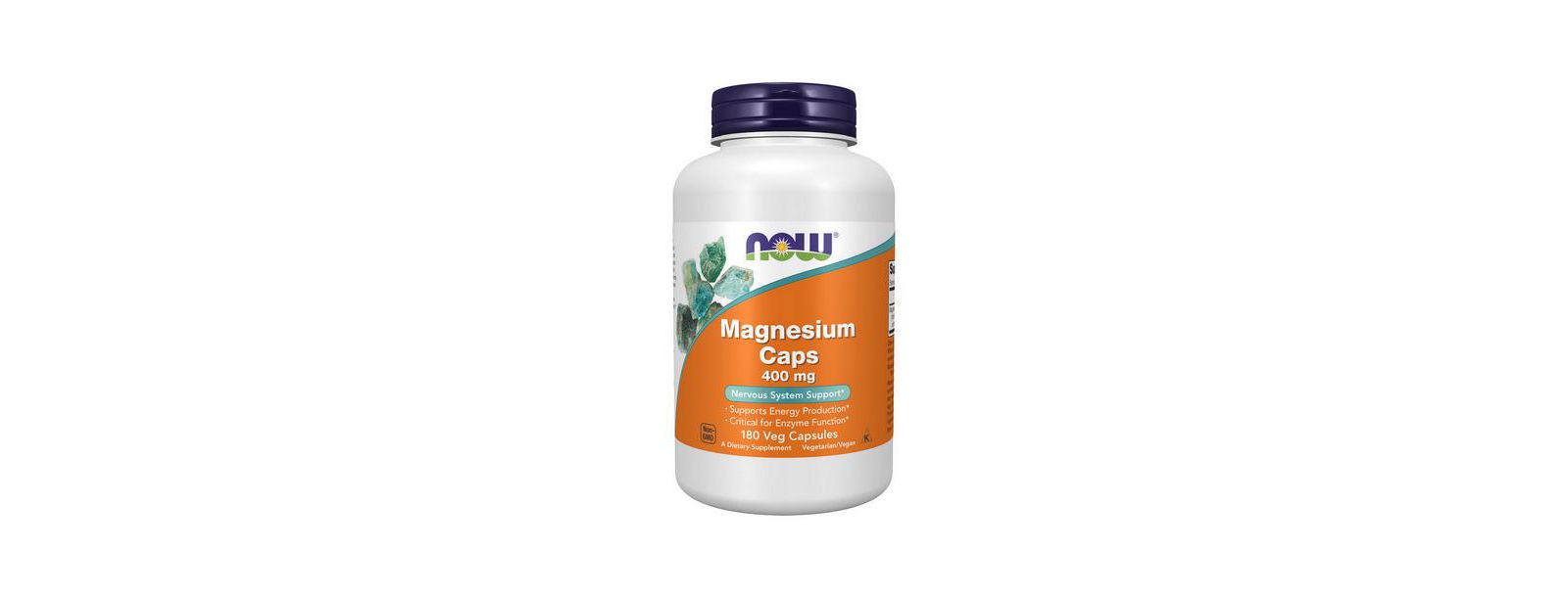 Now Foods Магний, 400 mg, 180 капсул