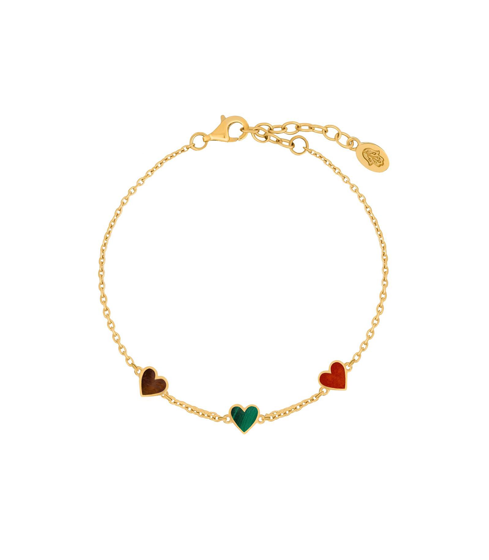 Браслет Karma and Luck Cheerful Hearts Charm