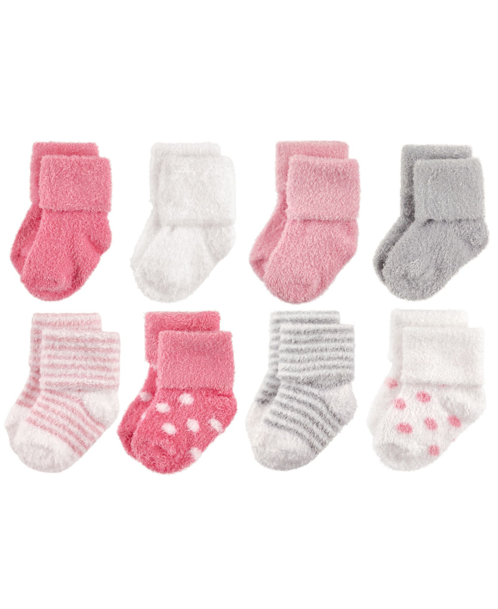 Hudson Baby детские носки Chenille для девочек, 8 шт.