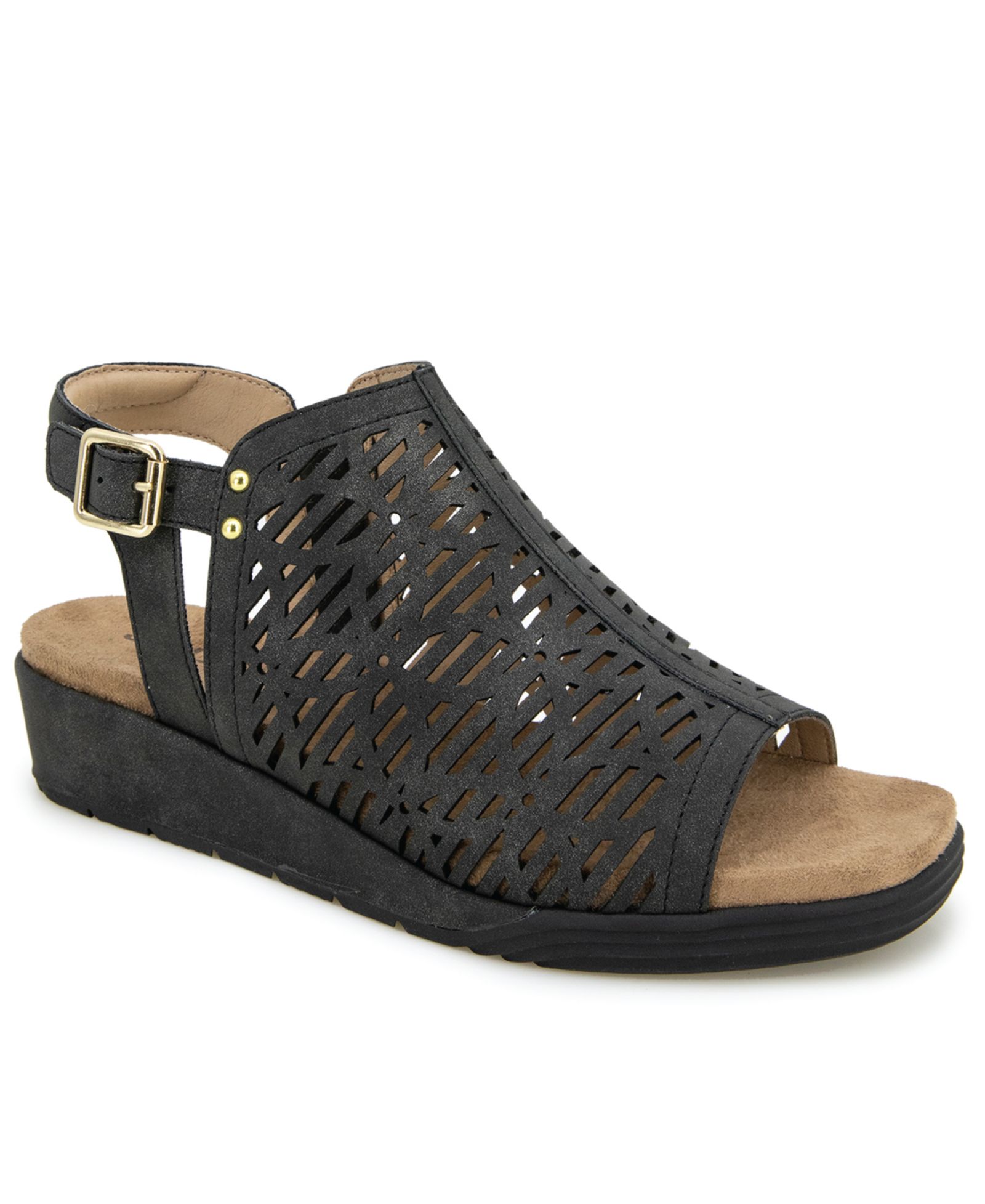Женские сандалии JBU Tessa Shooties с круглым носком и платформой