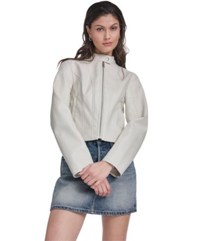 Levi's Женский кожаный бомбер Racer Jacket