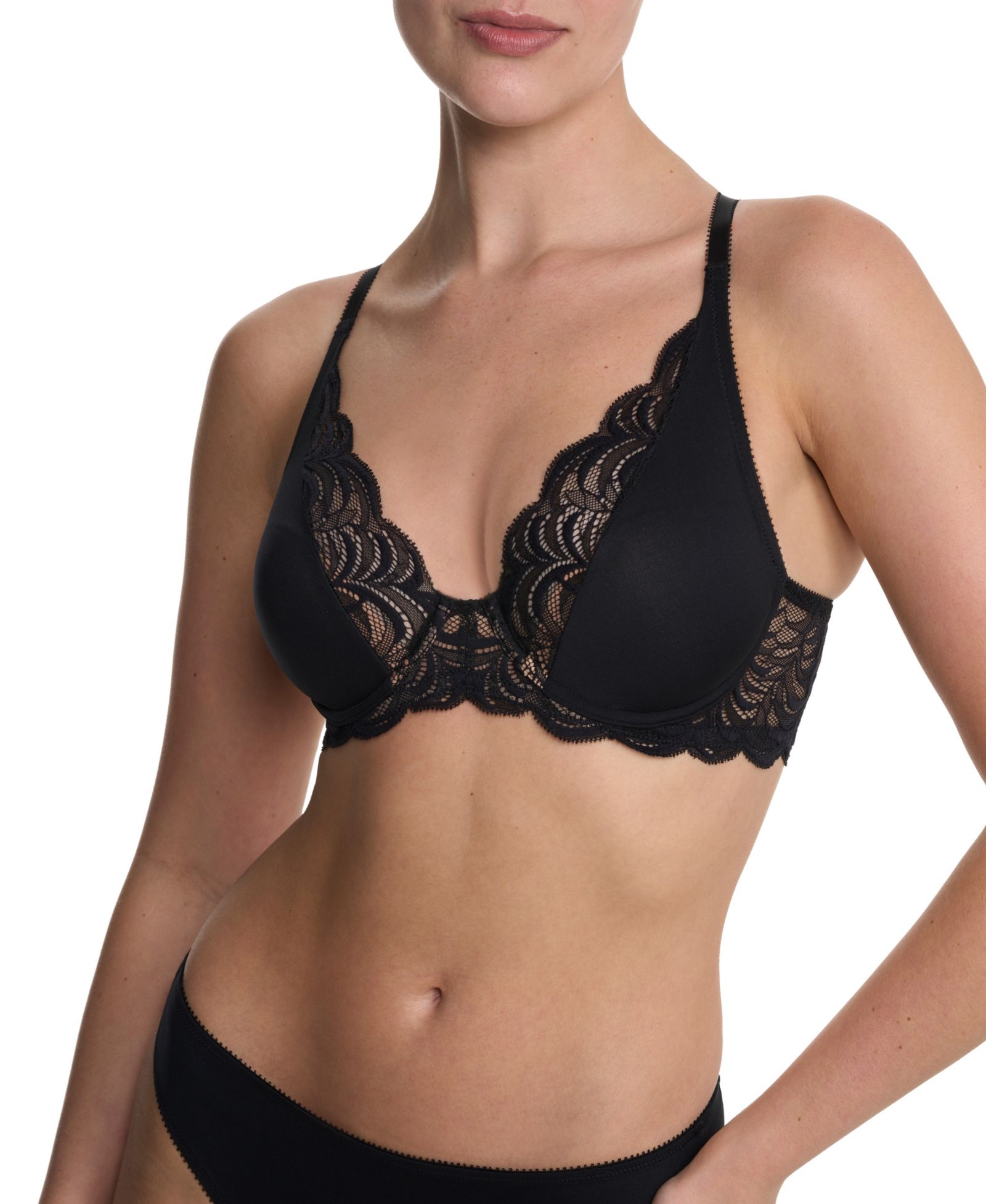 Natori Persuasion Кружевной конвертируемый бюстгальтер T-Shirt Bra