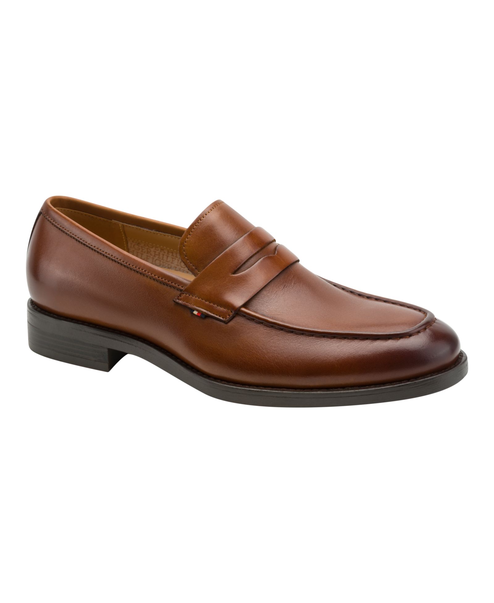 Tommy Hilfiger Men's Covel Leather Penny Dress Loafers
