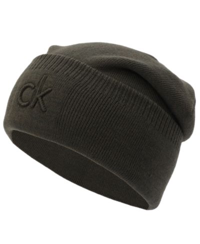 Мужская шапка с тиснением логотипа от Calvin Klein