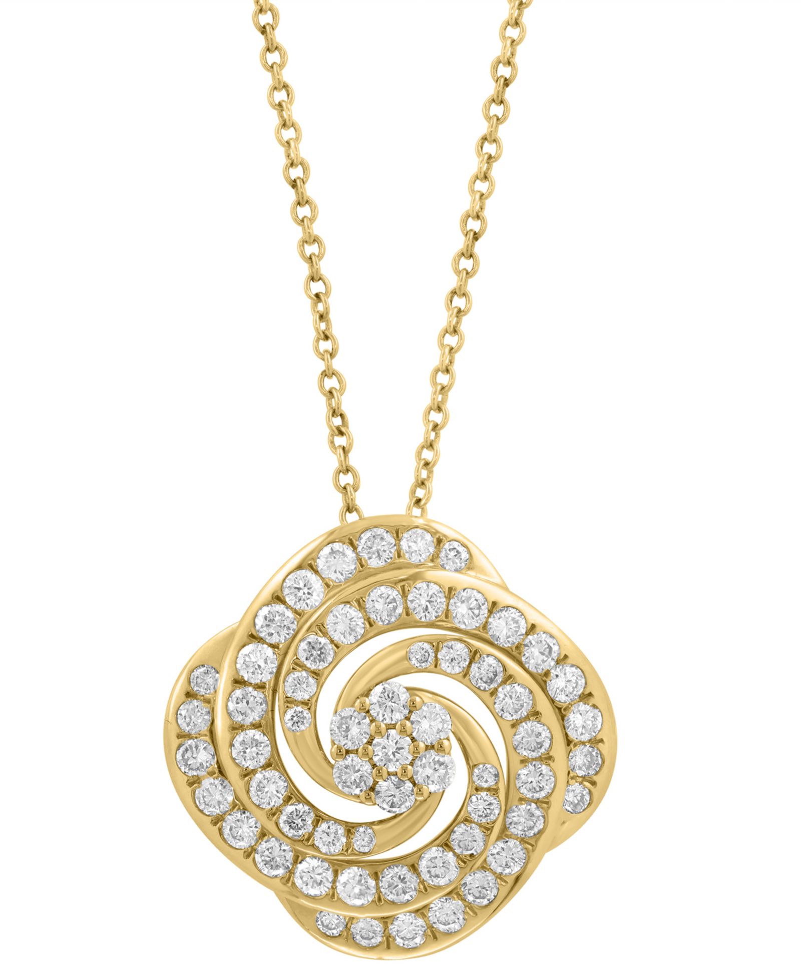 EFFY Collection кулон с бриллиантами в золоте 14k