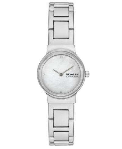 Skagen Женские Freja Lille Silver Stainless Steel Watch, 26mm