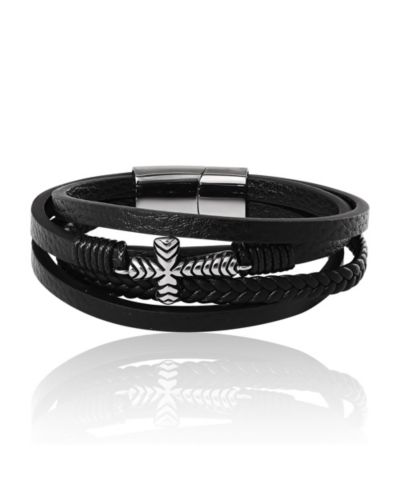 Lucky Brand 4 Row Cross Bracelet