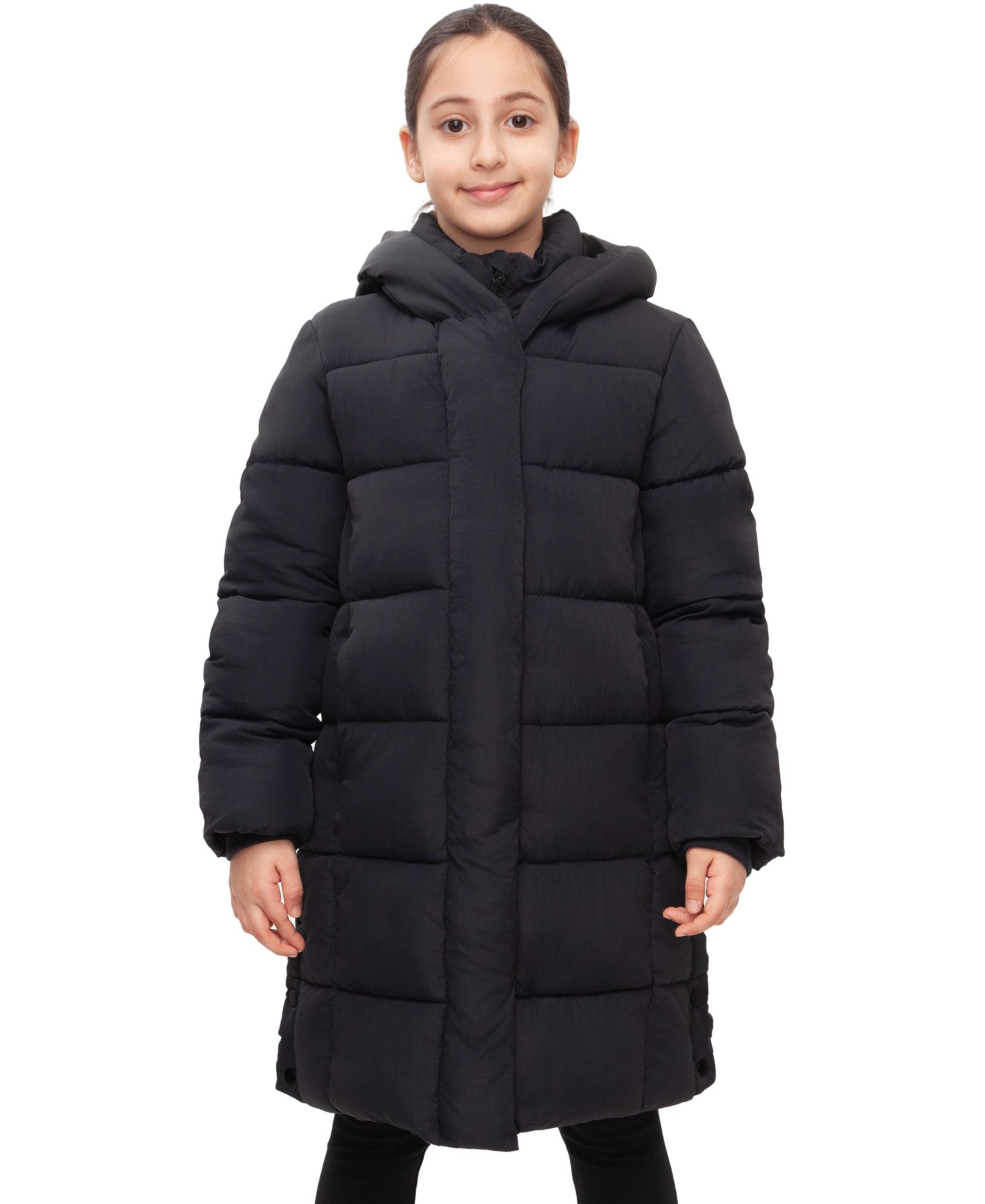 Rokka&Rolla Girls (4 - 18) Knee Length Puffer Coat