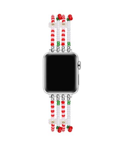 Posh Tech Ремешок для Apple Watch с бусинами, вишневый