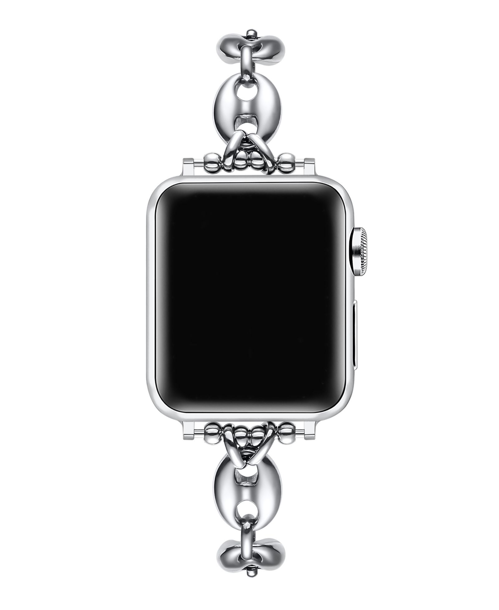 Стальной браслет Posh Tech Poppy Silver для Apple Watch