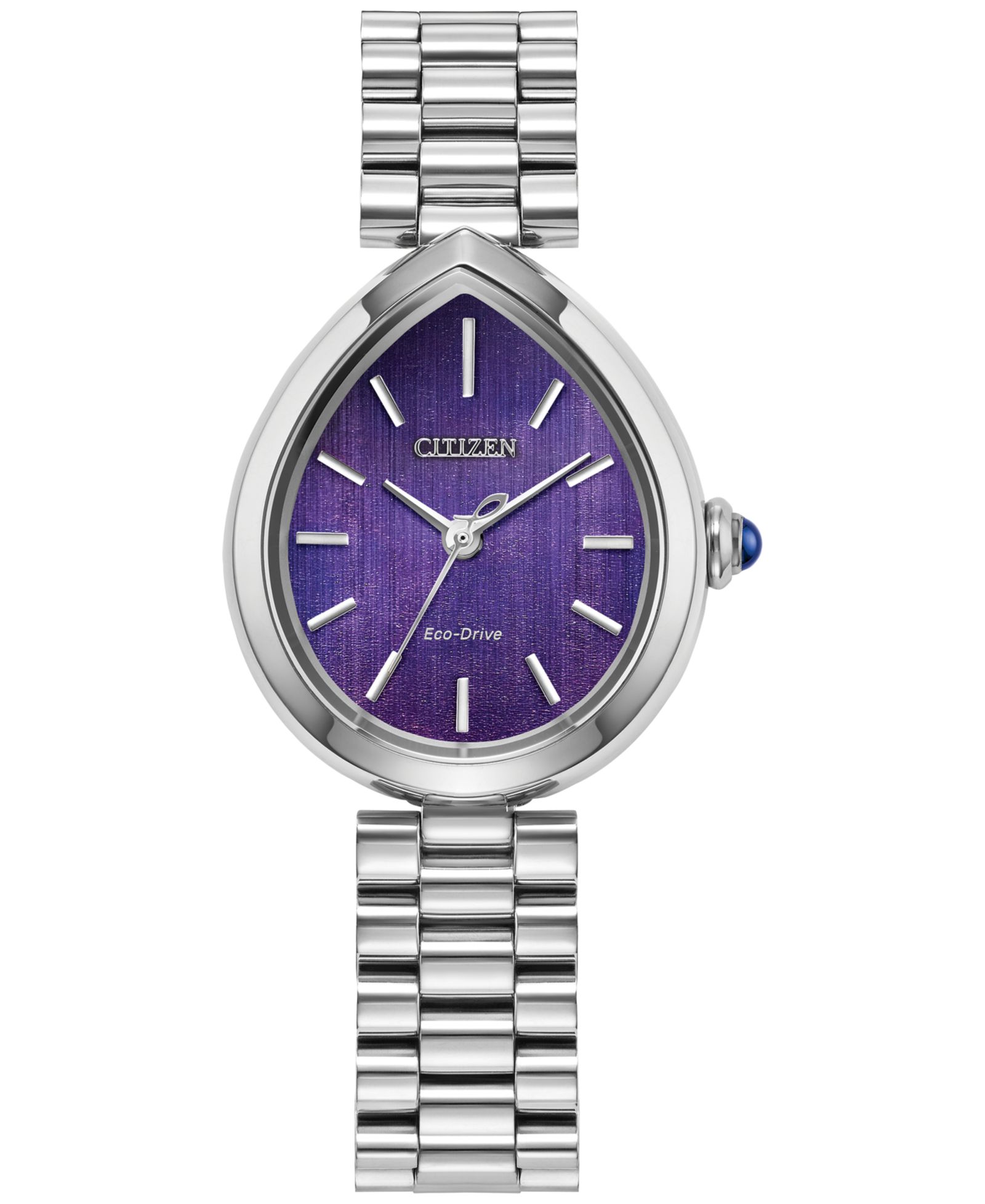 Часы Citizen Women's Eco-Drive Classic Rainell Silver-Tone Stainless Steel Bracelet 26mm