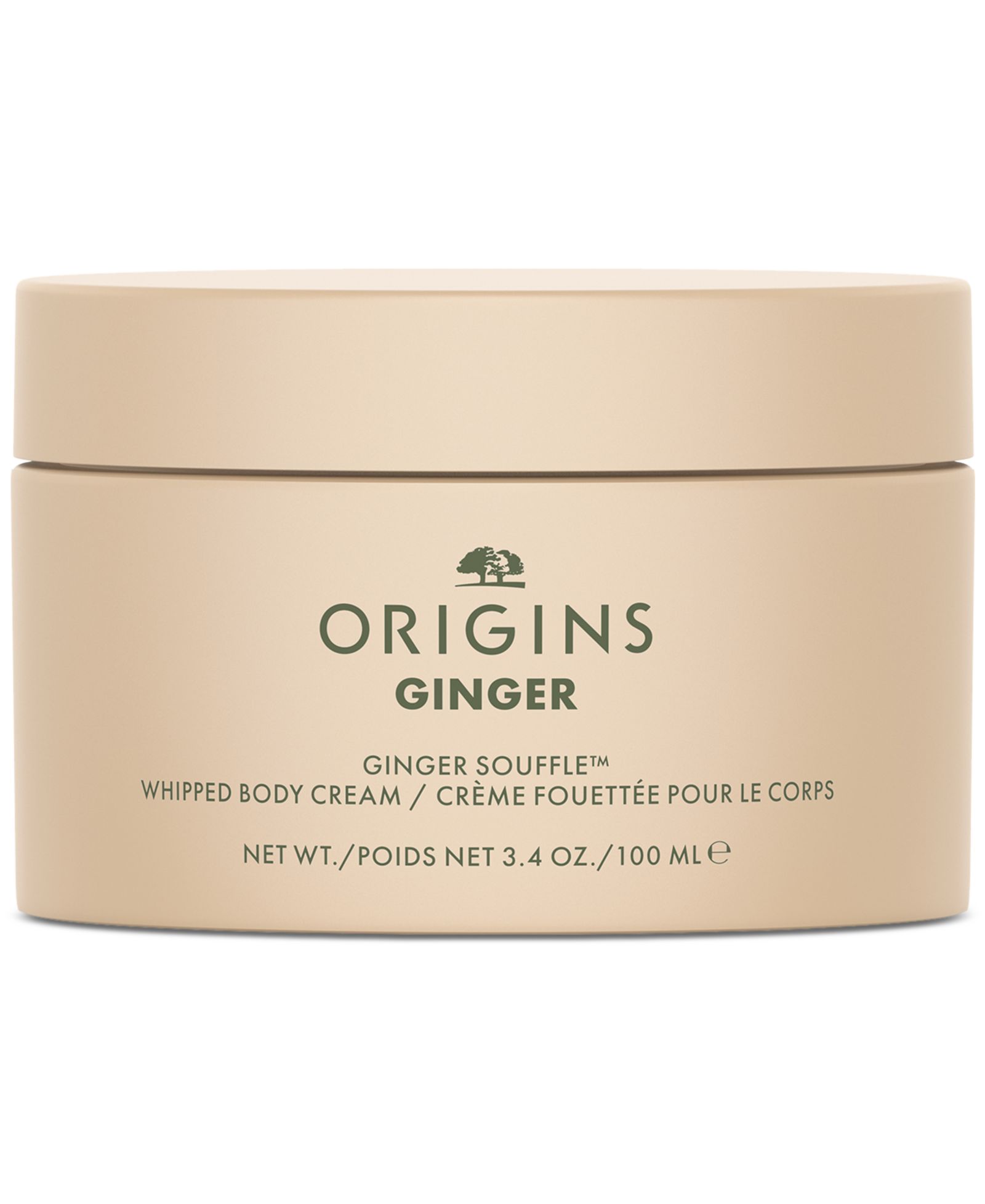 Origins Ginger Souffle взбитый крем для тела, 3.4 oz.