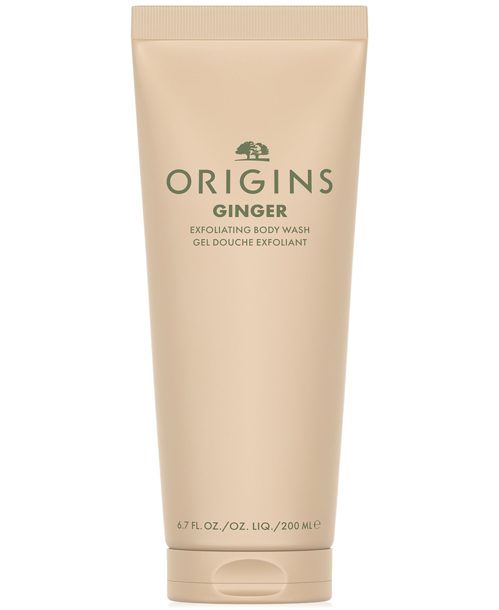 Origins Ginger отшелушивающее средство для умывания тела, 6.7 oz.