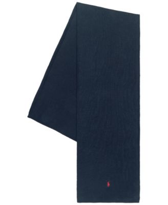 Мужской хлопковый вязаный шарф Polo Ralph Lauren