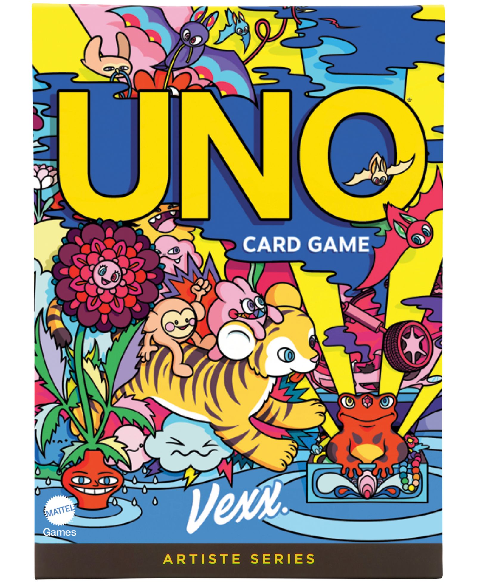 Mattel UNO Artiste Vexx Карточная игра
